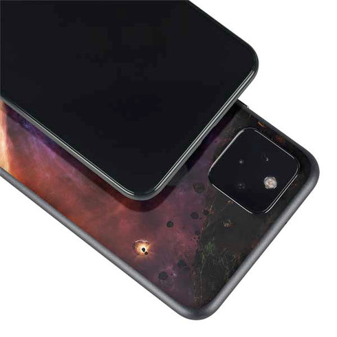 StockTrek Binary System Orbiting near a Black Hole Google Pixel 4a 5G Skin